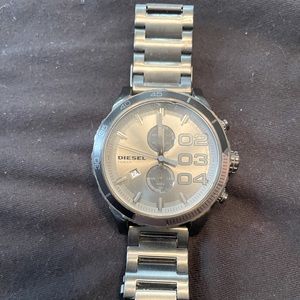 Diesel Watch Men’s. Solid Stainless Steel.